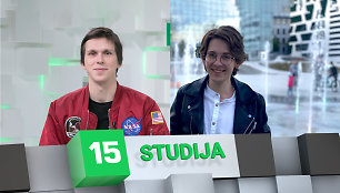 15min studijoje – Saulius Baradinskas ir Laurynas Maciulevičius