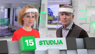 15min studijoje &ndash; Dovilė &Scaron;vilpienė ir Arvydas Avulis