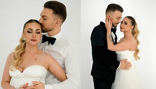 Sandra Žutautienė ir Viktoras Vaik&scaron;noras