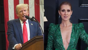 Donaldas Trumpas, Celine Dion