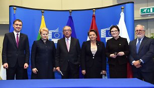 ES vir&scaron;ūnių susitikimas Briuselyje