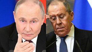 Vladimiras Putinas ir Sergejus Lavrovas