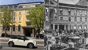 „Victoria“ viešbutis šiandien ir praėjusio amžiaus pabaigoje