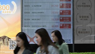 Honkongas / PETER PARKS / AFP