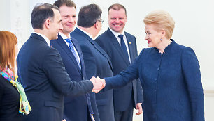 Dalia Grybauskaitė ir Rokas Masiulis