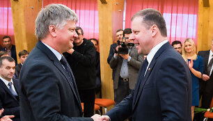 Kęstutis Navickas ir Saulius Skvernelis