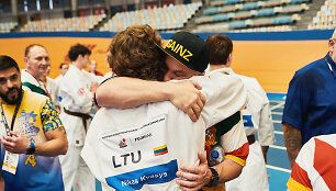 Europos kioku&scaron;in karatė čempionatą pradėjo jaunimo talentai.