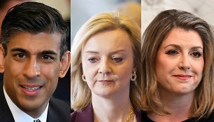 Rishi Sunakas, Liz Truss, Penny Mordaunt