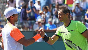 Fernando Verdasco ir Rafaelis Nadalis