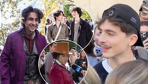 Timothee Chalamet antrininkų konkursas