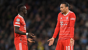 Sadio Mane ir Leroy'us Sane