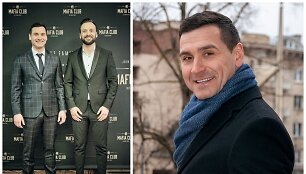 Laimonas Di&scaron;kevičius ir Tadas Gryn