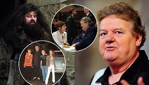 Robbie Coltrane'as, Emma Watson, Rupertas Grintas, Danielis Radcliffe'as