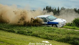 Manto Kutkos ir Mindaugo Vijeikio virtimas Elektrėnuose, Lietuvos Automobilių Ralio Sprinto čempionato etape