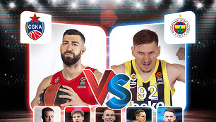 Maskvos CSKA prieš Stambulo „Fenerbahče“