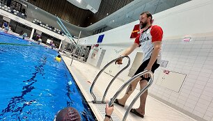 Klubo &bdquo;Atrama&ldquo; plaukimo treniruotės