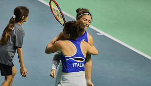 Sara Errani ir Jasmine Paolini