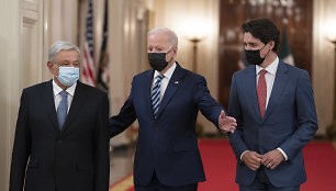 Andresas Manuelis Lopezas Obradoras, Joe Bidenas ir Justinas Trudeau