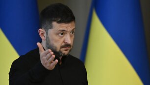 Ukrainos prezidentas Volodymyras Zelenskis