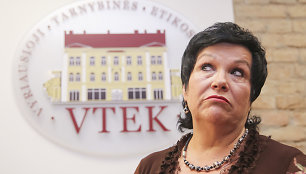 Audronė Pitrėnienė lankėsi VTEK posėdyje