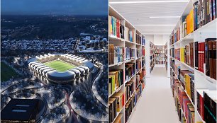 Šalia nacionalinio stadiono – visą parą veikianti biblioteka: ar tokios Vilniui reikia?