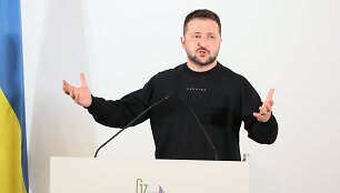 Ukrainos prezidentas Volodymyras Zelenskis