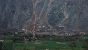 Žemės  nuo&scaron;liaužos Peru
