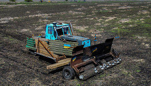 Ukrainiečių išminavimo technika