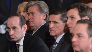 Skelbiama, kad D.Trumpo komanda visus 2016 metus bendravo su Rusijos pareigūnais