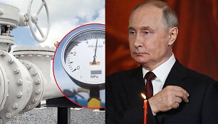 Vladimiras Putinas ir dujos