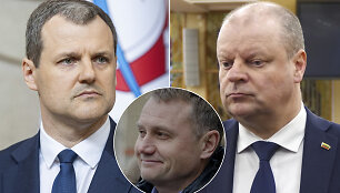 Gintautas Paluckas, Saulius Skvernelis ir verslininkas Darijus Vilčinskas
