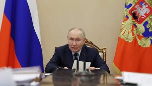 Vladimiras Putinas / Vyacheslav Prokofyev / via REUTERS