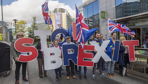 Protestas prie&scaron; &bdquo;Brexit&ldquo;