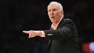 &bdquo;Spurs&ldquo; treneris Greggas Popovičius