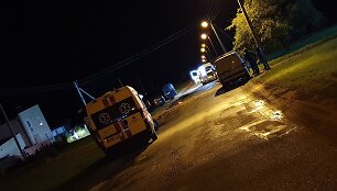 Ketvirtadienio vakarą Ukmergėje, Linų g. &ndash; &scaron;audynės.