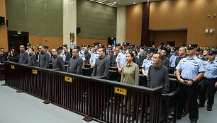 Mingų &scaron;eimos mafijos atstovai teisme