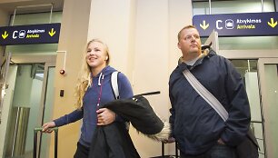 Rūta Meilutytė ir Jonathanas Ruddas