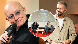 Arūno Valinsko knygos &bdquo;Valius. Tai buvo kažkas tokio&ldquo; pristatymas