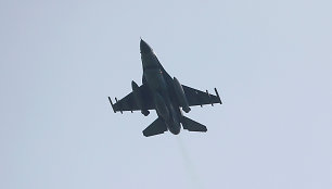 Turkijos oro pajėgų naikintuvas F-16