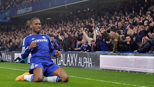 Didier Drogba įmu&scaron;ė įvartį ir atliko rezultatyvų perdavimą