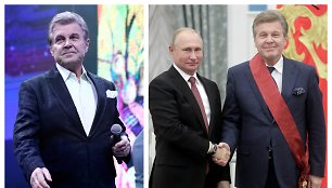 Levas Leščenko ir Vladimiras Putinas