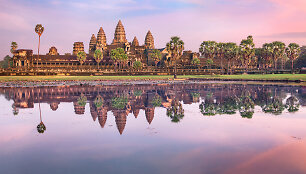 &bdquo;Angkor Wat&ldquo; &scaron;ventykla Kambodžoje