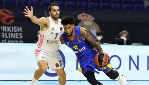 Tyleris Dorsey veržiasi prie&scaron; Facundo Campazzo