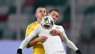 UEFA Tautų lygos rungtynės Minske: Baltarusija &ndash; Lietuva