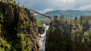 Tiltas vir&scaron; V&oslash;ringsfossen 