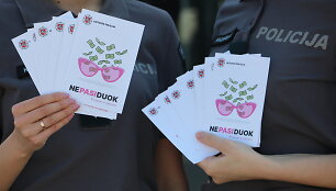 Kauno apskrities policijos akcija &bdquo;NE(pasi)DUOK&ldquo; &ndash; nepasiduok iliuzijai ir neduok sukčiams
