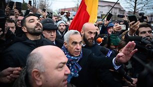 Calinas Georgescu proteste Rumunijoje / DANIEL MIHAILESCU / AFP