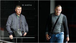 Robertas Norvilas ir Mantas Kazlauskas