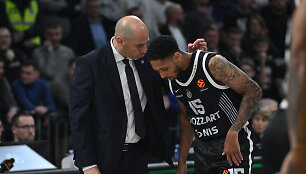 Naujas treneris Joanas Penarroya ir įžaidėjas i&scaron; NBA Cameronas Payne&rsquo;as debiutavo &bdquo;Partizan&ldquo; gretose per Eurolygos rungtynes su Tel Avivo &bdquo;Maccabi&ldquo; ketvirtadienį.