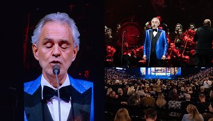 Andrea Bocelli koncertas Kaune